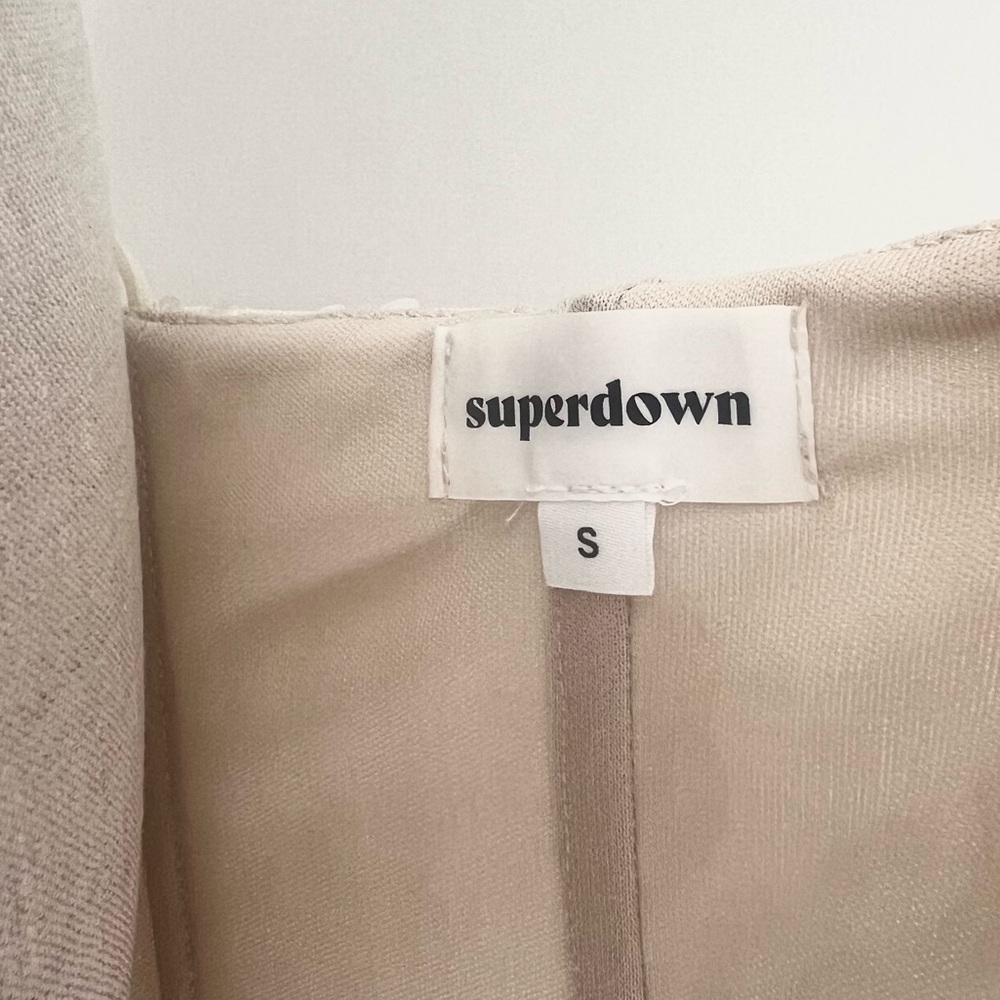 Superdown Sequin Corset Top - image 7